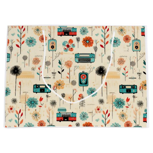  Bloemen & Camerapatroon (2) Groot Cadeauzakje (Voorkant)