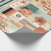  Bloemen & Camerapatroon (4) Cadeaupapier (Hoek)