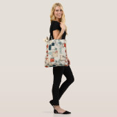 Bloemen & Camerapatroon (7) Tote Bag (Op model)