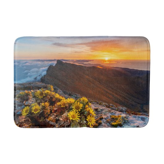 Bloemen | Canarische Eilanden, Spanje Badmat (Voorkant)