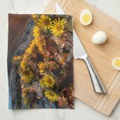 Bloemen | Canarische Eilanden, Spanje Theedoek (Quarter Fold)
