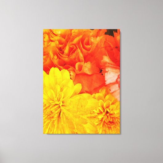 Bloemen Canvas Afdruk (Voorkant)