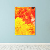 Bloemen Canvas Afdruk (Insitu (Houten vloer))