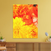 Bloemen Canvas Afdruk (Insitu (Woonkamer))