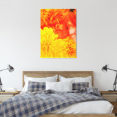 Bloemen Canvas Afdruk (Insitu (Slaapkamer))