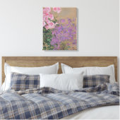 Bloemen Canvas Afdruk (Insitu (Slaapkamer))