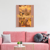 bloemen canvas afdruk (Insitu (Woonkamer))