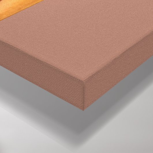bloemen canvas afdruk (Hoek(Onderkant))