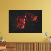 Bloemen Canvas Afdruk (Insitu (Woonkamer))