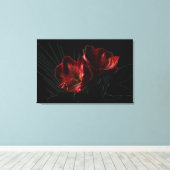Bloemen Canvas Afdruk (Insitu (Houten vloer))