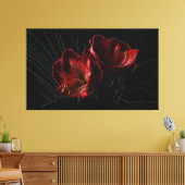 Bloemen Canvas Afdruk (Insitu (Woonkamer))