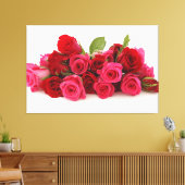 Bloemen Canvas Afdruk (Insitu (Woonkamer))