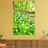 Bloemen Canvas Afdruk (Insitu (Woonkamer))