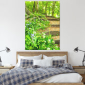 Bloemen Canvas Afdruk (Insitu (Slaapkamer))