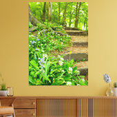 Bloemen Canvas Afdruk (Insitu (Woonkamer))