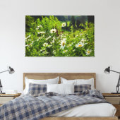 Bloemen Canvas Afdruk (Insitu (Slaapkamer))