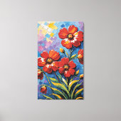 Bloemen Canvas Afdruk (Voorkant)