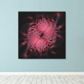 Bloemen Canvas Afdruk (Insitu (Houten vloer))