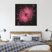 Bloemen Canvas Afdruk (Insitu (Slaapkamer))