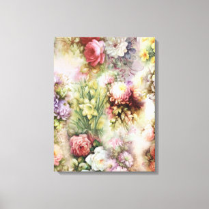  bloemen canvas afdruk
