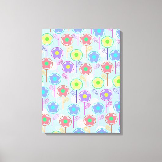 Bloemen Canvas Afdruk (Voorkant)