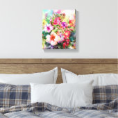 Bloemen Canvas Afdruk (Insitu (Slaapkamer))