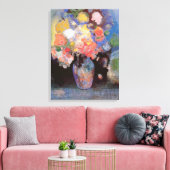 Bloemen Canvas Afdruk (Insitu (Woonkamer))