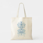 Bloemen - Canvas tas (Achterkant)