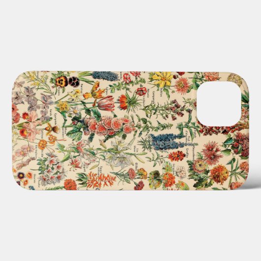  bloemen Case-Mate iPhone case (Achterkant (horizontaal))
