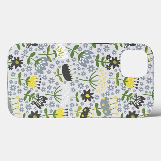 bloemen Case-Mate iPhone case (Achterkant (horizontaal))