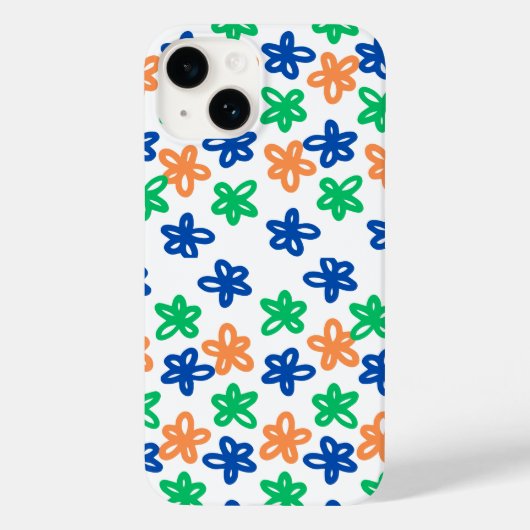 bloemen Case-Mate iPhone case (Achterkant)