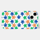 bloemen Case-Mate iPhone case (Achterkant (horizontaal))