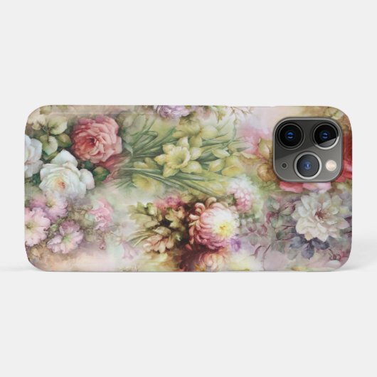 bloemen Case-Mate iPhone case (Achterkant (horizontaal))
