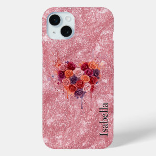 Bloemen iPhone 15 Mini Hoesje