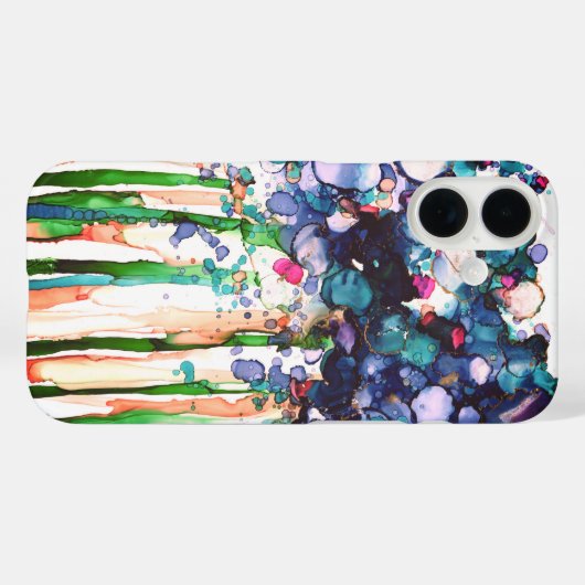 Bloemen Case-Mate iPhone Case (Achterkant (horizontaal))