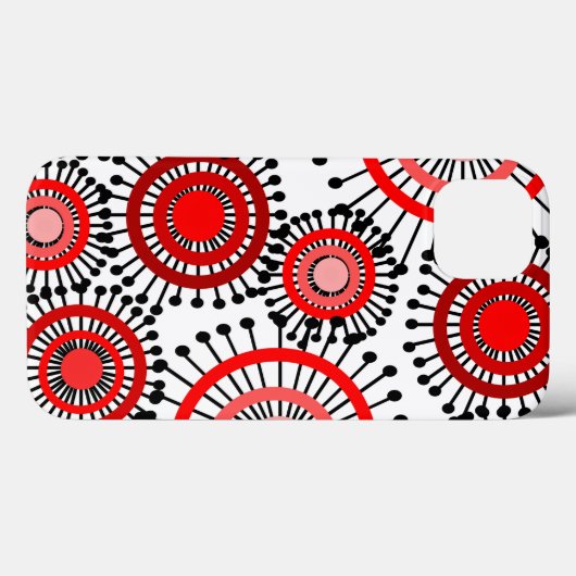 Bloemen Case-Mate iPhone Case (Achterkant (horizontaal))