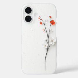 Bloemen iPhone 16 Hoesje