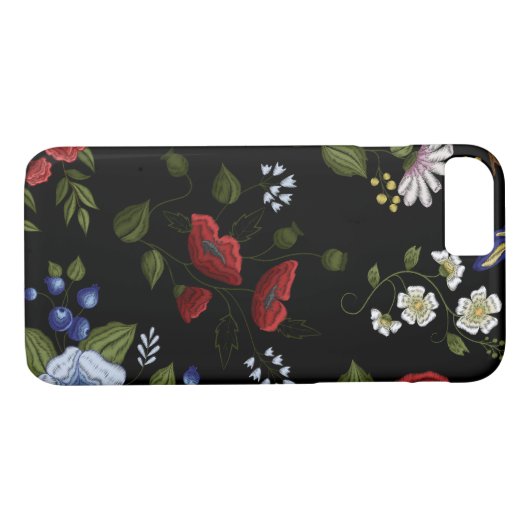 Bloemen Case-Mate iPhone Case (Achterkant (Horizontaal))