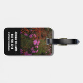 Bloemen | Chiang Dao, Chiang Mai, Thailand Bagagelabel (Achterkant horizontaal)