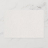 Bloemen Chinoiserie bruiloft receptie behuizing Informatiekaartje (Achterkant)