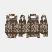  Bloemen Chocolade Bruin Gast Favoriet Doos Bedankdoosjes (Uitgevouwen)