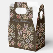  Bloemen Chocolade Bruin Gast Favoriet Doos Bedankdoosjes (Geopend)