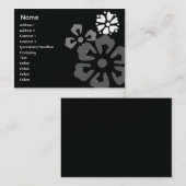 Bloemen - Chubby Visitekaartje (Voorkant / Achterkant)