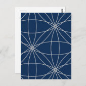 Bloemen & Cirkels 2 (versie 2) Briefkaart (Voorkant / Achterkant)