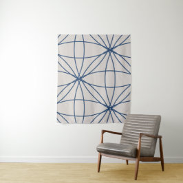 Bloemen & Cirkels 2 (versie 2) Wandkleed