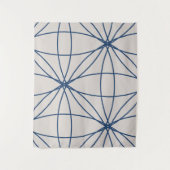 Bloemen & Cirkels 2 (versie 2) Wandkleed (Voorkant)