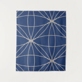 Bloemen & Cirkels 2 (versie 2) Wandkleed (Voorkant)