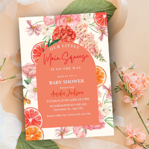 Bloemen Citroen citrus fruit belangrijkste squeeze Kaart