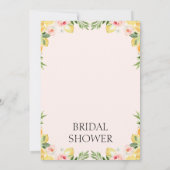 Bloemen Citrus gevonden belangrijkste knijpen Vrij Kaart (Achterkant)