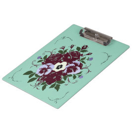 Bloemen Clipboard – Elegantie en Organisatie Klembord